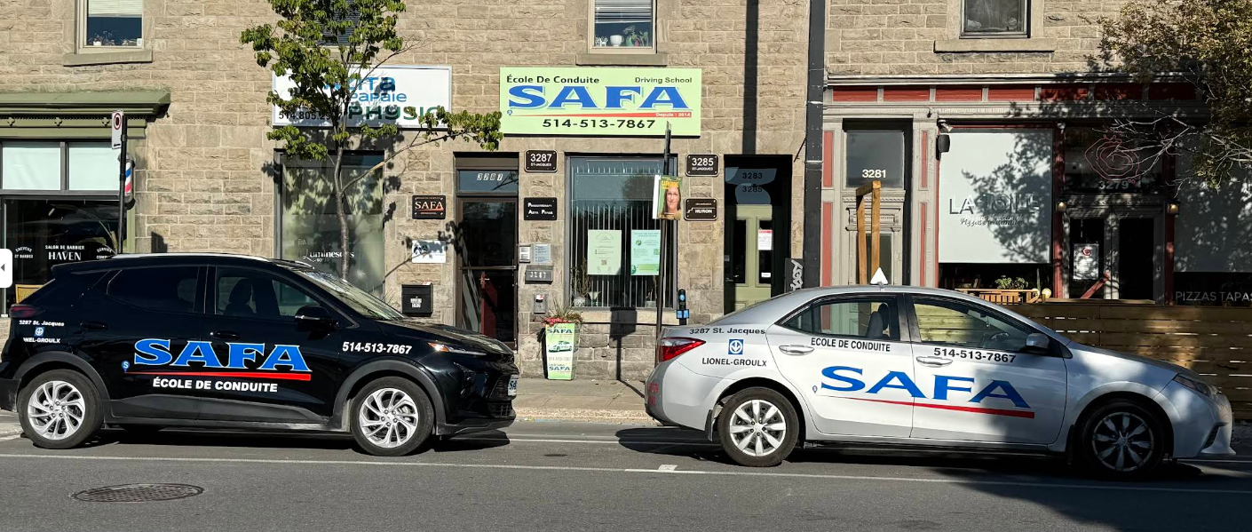 Safa Driving School Storefront